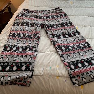 Penguin Fleece PJ bottoms. Good pre-owned condition.